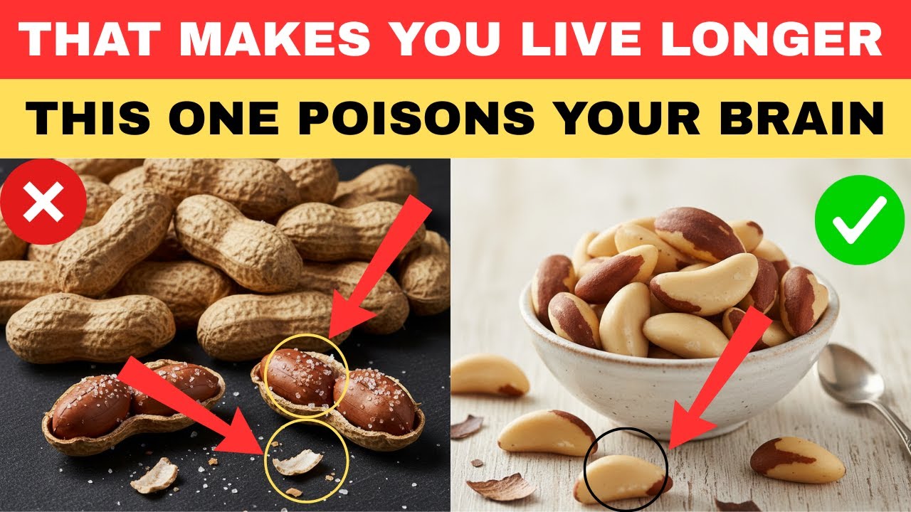 Over 60 3 Nuts to Avoid And 3 to Must Add In Your Diet | Senior Health Tips #healthyfood