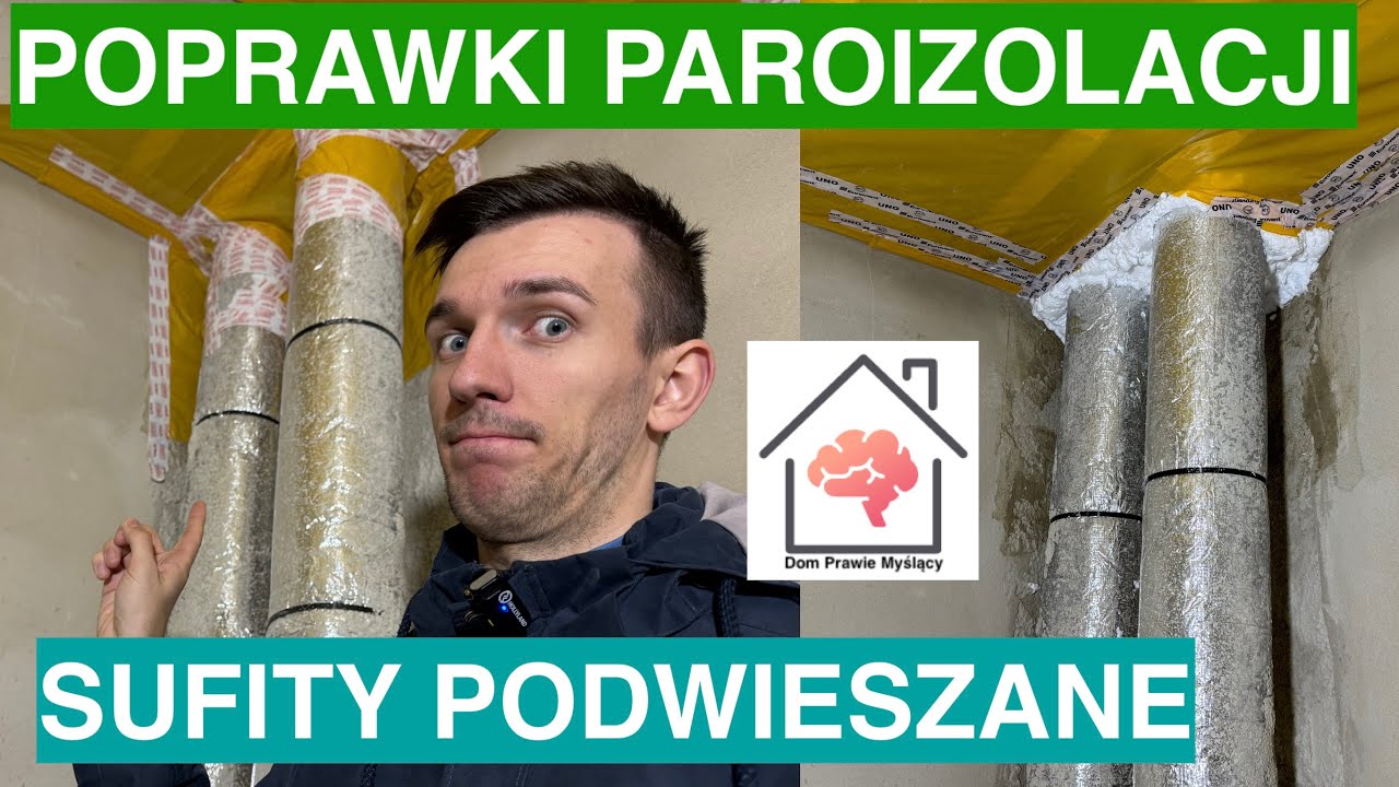 Jak prawidłowo wykonać paroizolację sufitu podwieszanego? Szczelny sufit podwieszany!