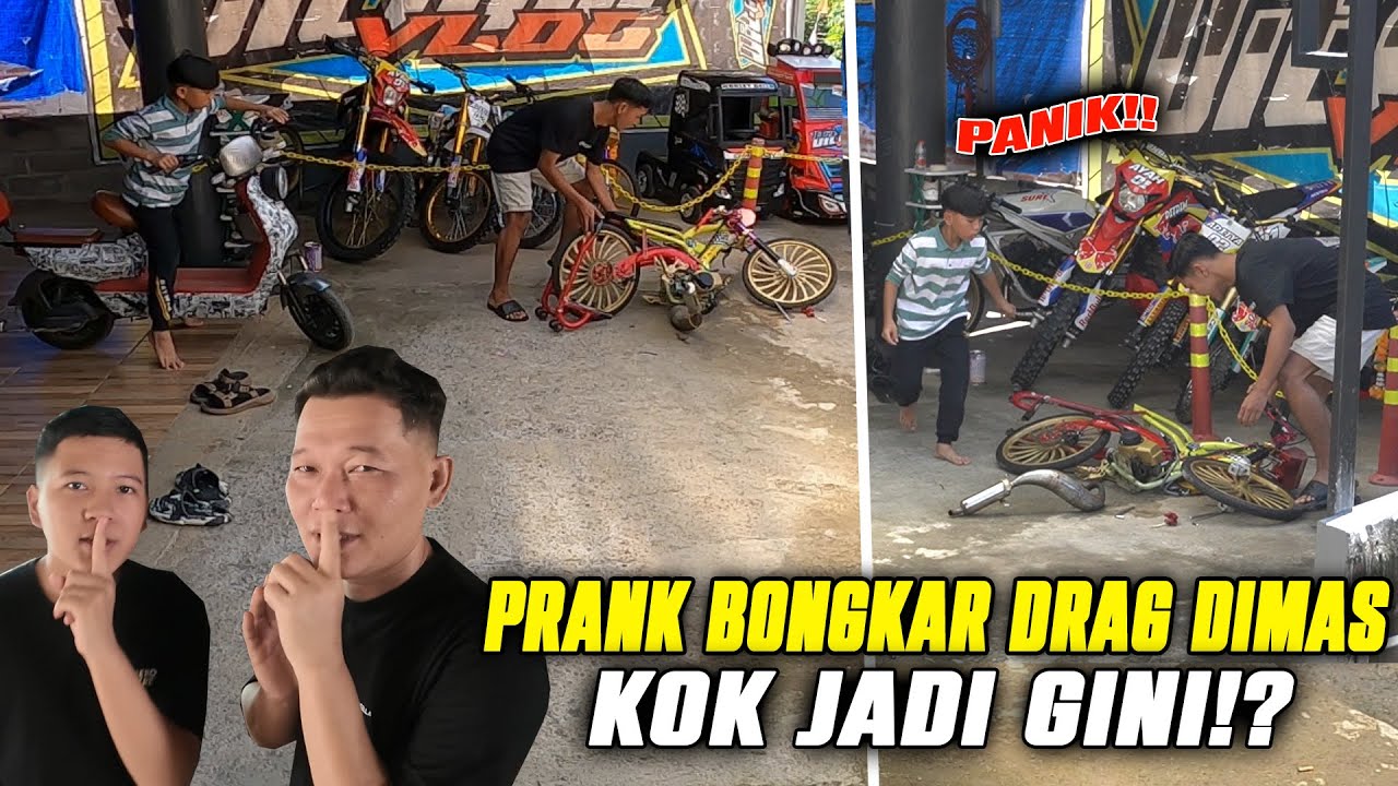 PRANK DIMAS MALAH GINI JADINYA?!
