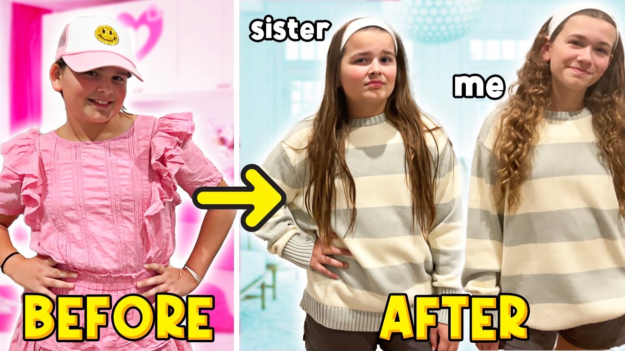 Turning My LITTLE SISTER Into Me!! | JKREW