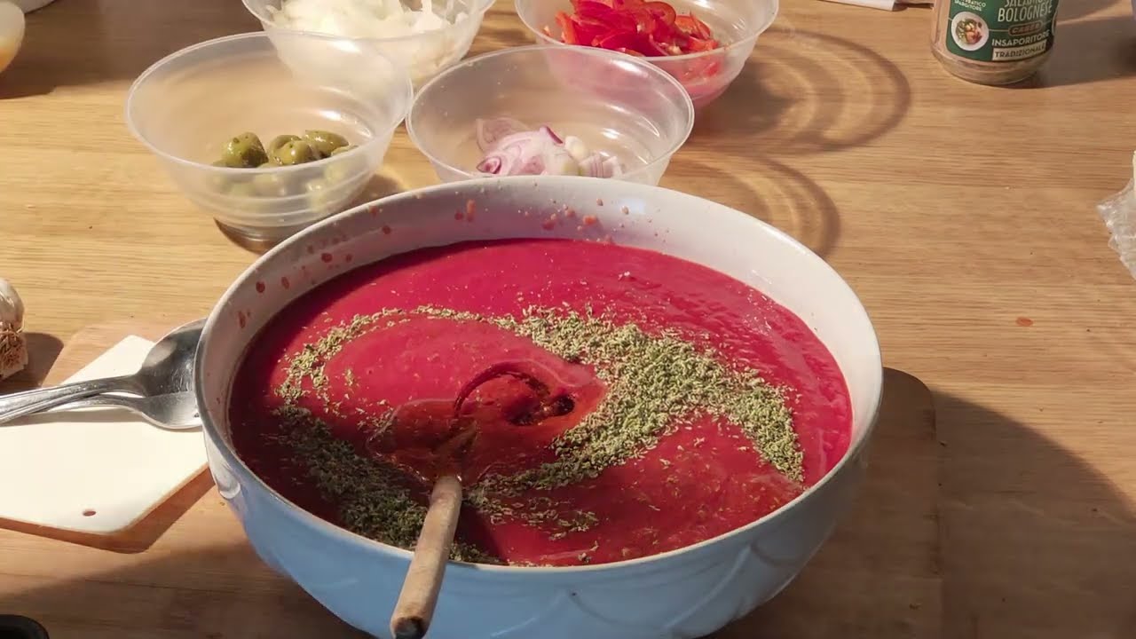 Fire and Pizza Prep - Fuoco e Preparazione Pizza No Audio