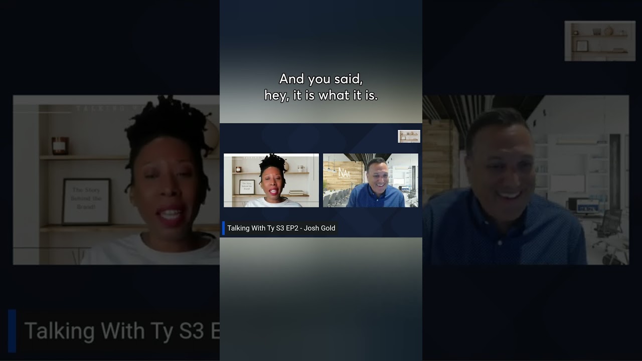 Check out this short reel from a past episode of Talking With Ty featuring Josh Gold!