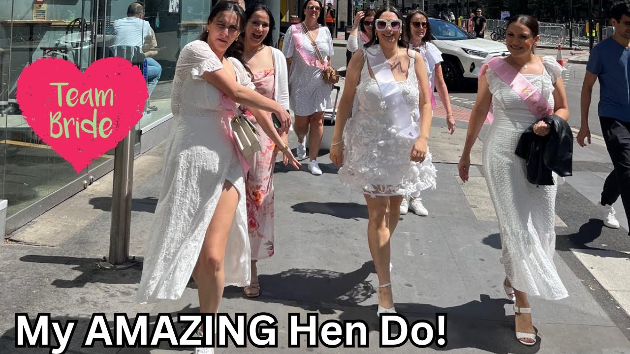 HEN DO VLOG | An amazing hen do weekend in London | Mamma Mia theme: Abba Voyage & Bottomless Brunch