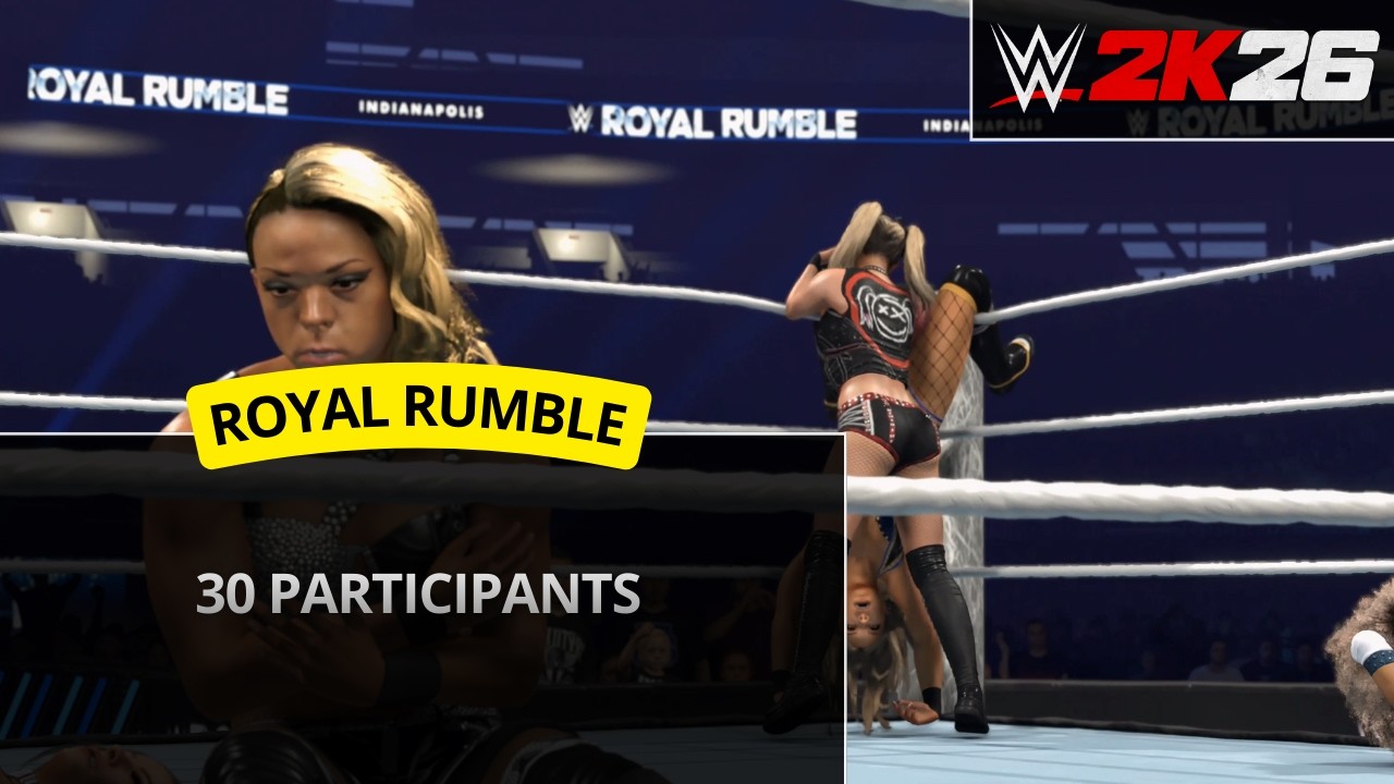 WWE 2K26 – 30-Woman Royal Rumble Match (#1)