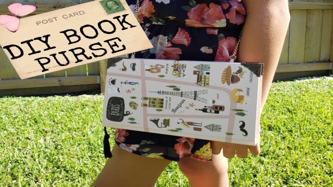 DIY Book Purse/Clutch📚