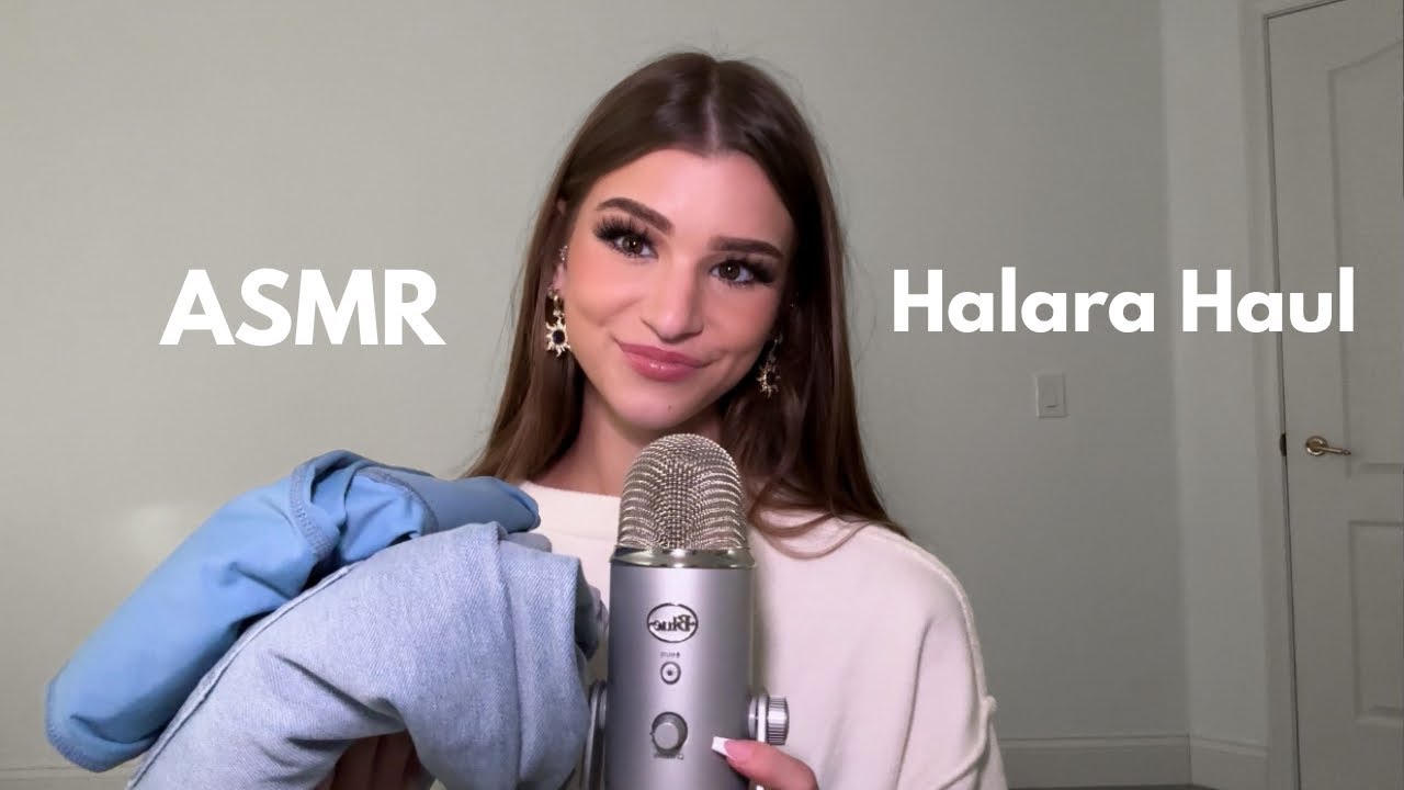 Брук Монк пробует ASMR *перемещение халары, звуки одежды и примерка*