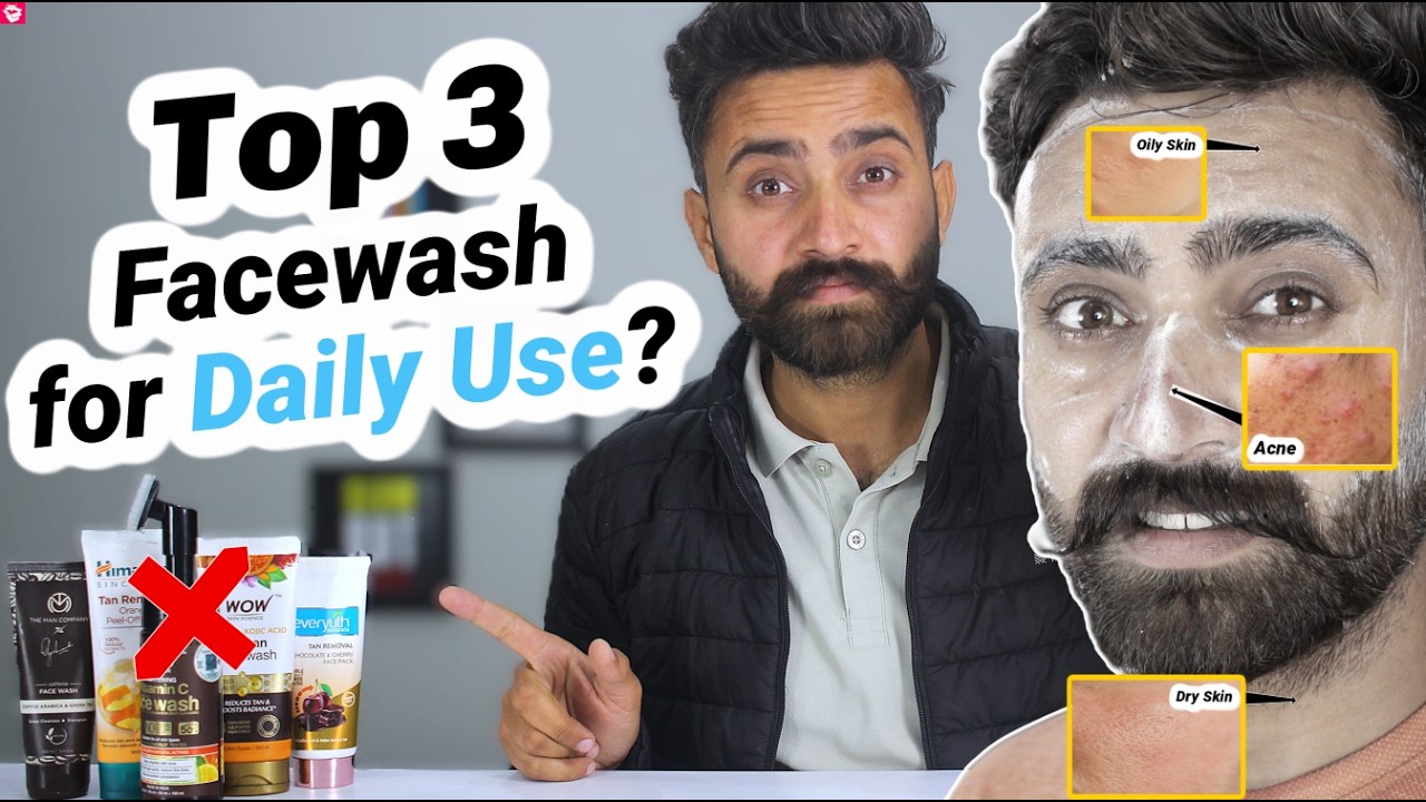 Top 3 Facewash for WINTERS | Best Facewashs for Winter Season | #winterskincare #facewash #facecare