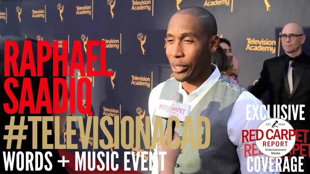 Raphael Saadiq #UndergroundWGN interviewed at the Television Academy's Words + Music Event