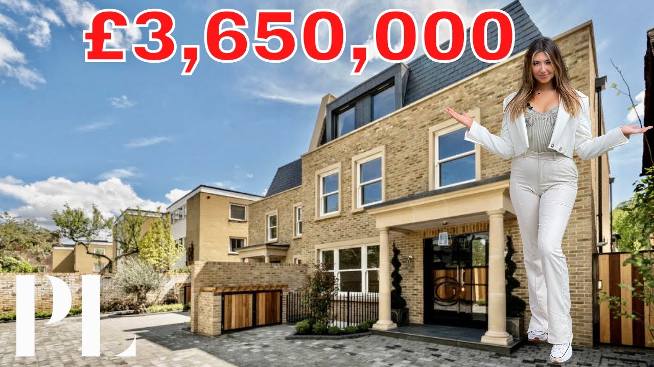 Экскурсия по роскошному дому с 5 спальнями в Великобритании | Barnes SW13 | Недвижимость Лондона ...
