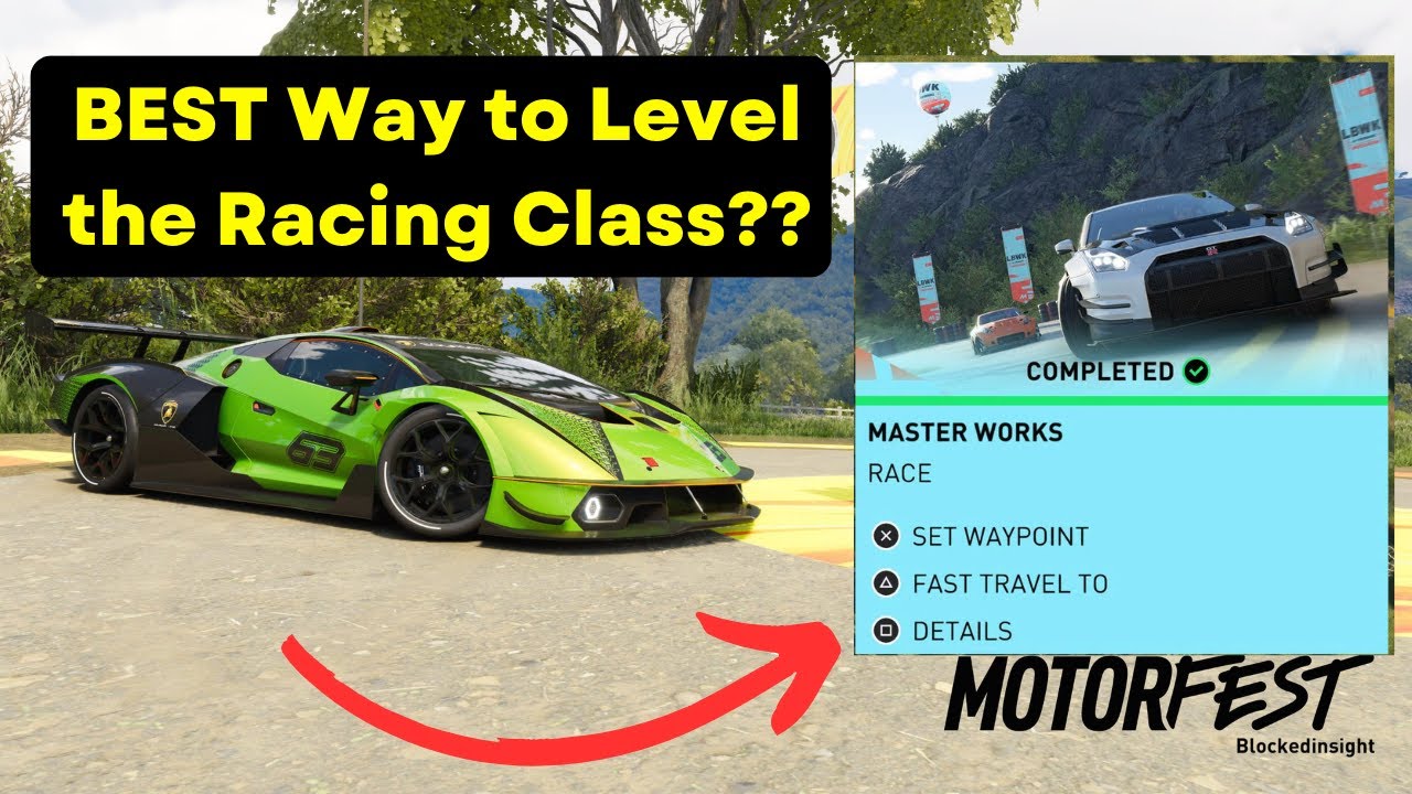 Level the Racing Class FAST with this Method in The Crew Motorfest!! - Get Gold Parts Easy