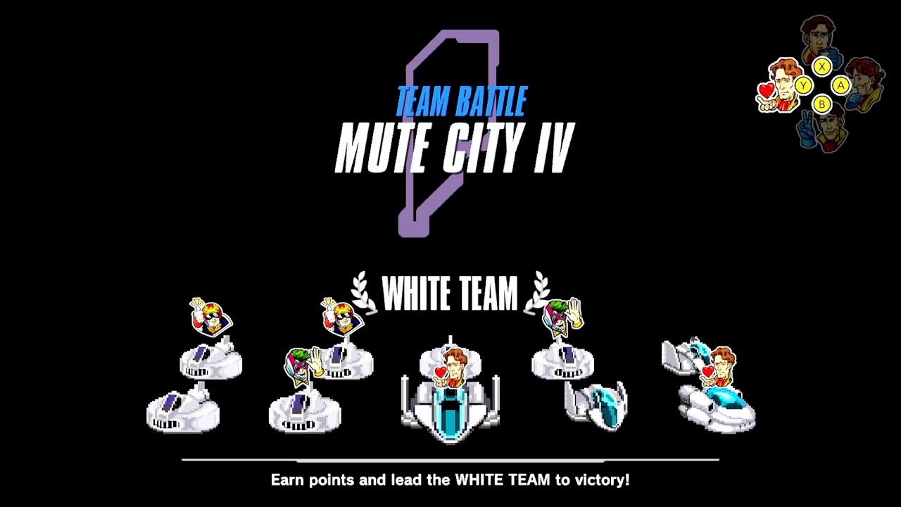 【F-ZERO 99】Well-Rounded Team Battle • Mute City IV • Blue Falcon • 5 Crowns • 501 Points