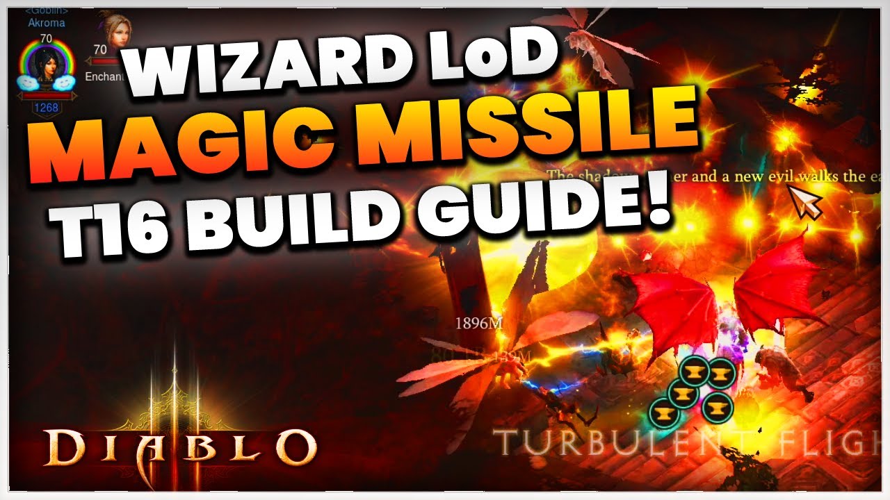 Diablo 3 Legacy of Dreams Magic Missile Wizard Build Guide Season 27! (Missiles Everywhere)