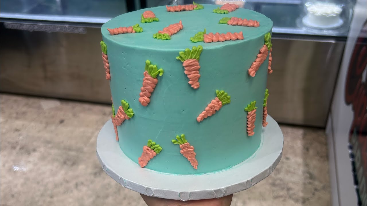 Cute Easter Cake Tutorial | how to decorate Easter Cake | Easy Easter Cake | Beginner Cake Decor