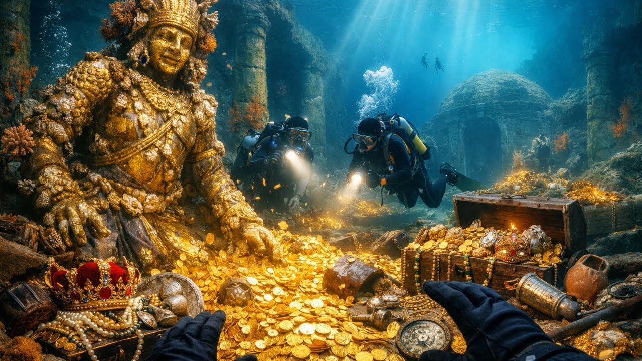 Inside the Lost Pirate Treasure Vault Beneath the Caribbean Sea  Hidden Underwater Secrets Revealed