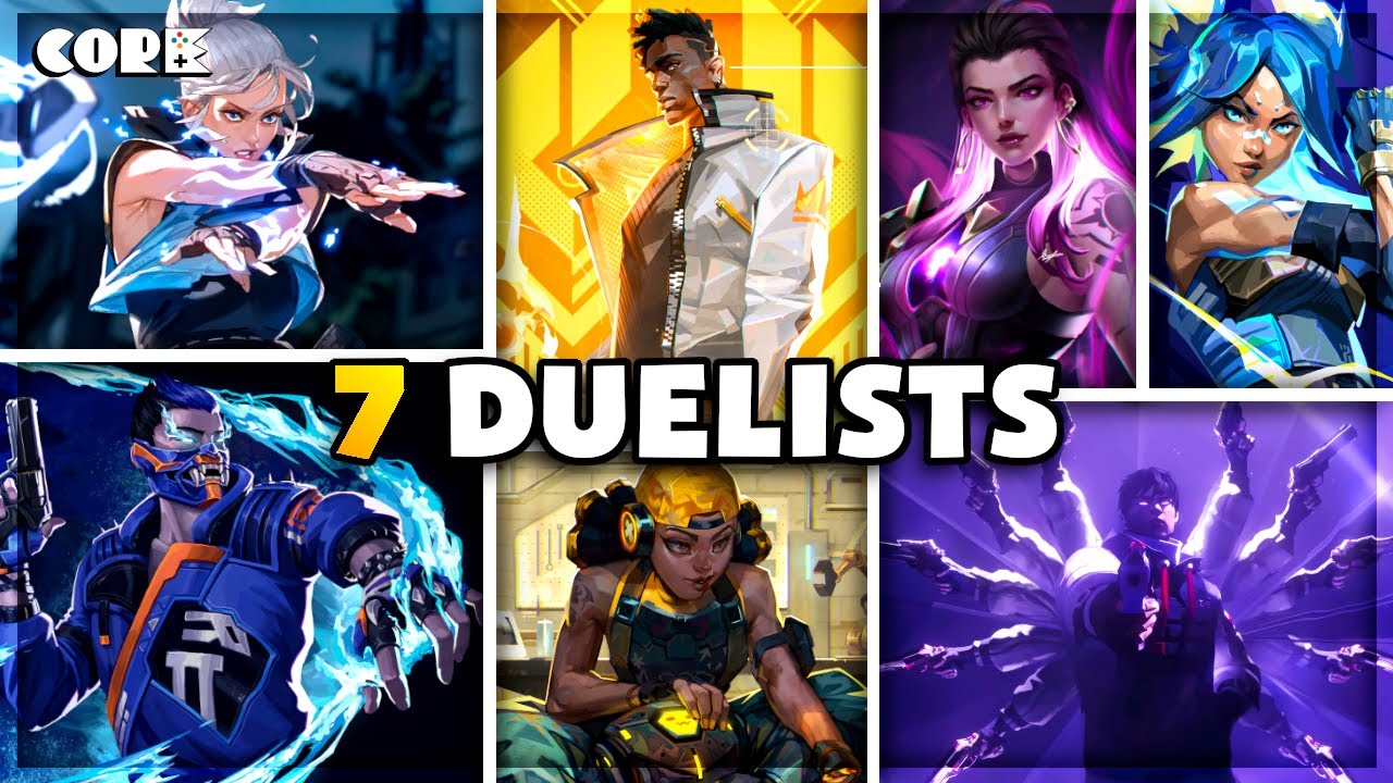 7 đặc vụ hệ Duelist trong Valorant