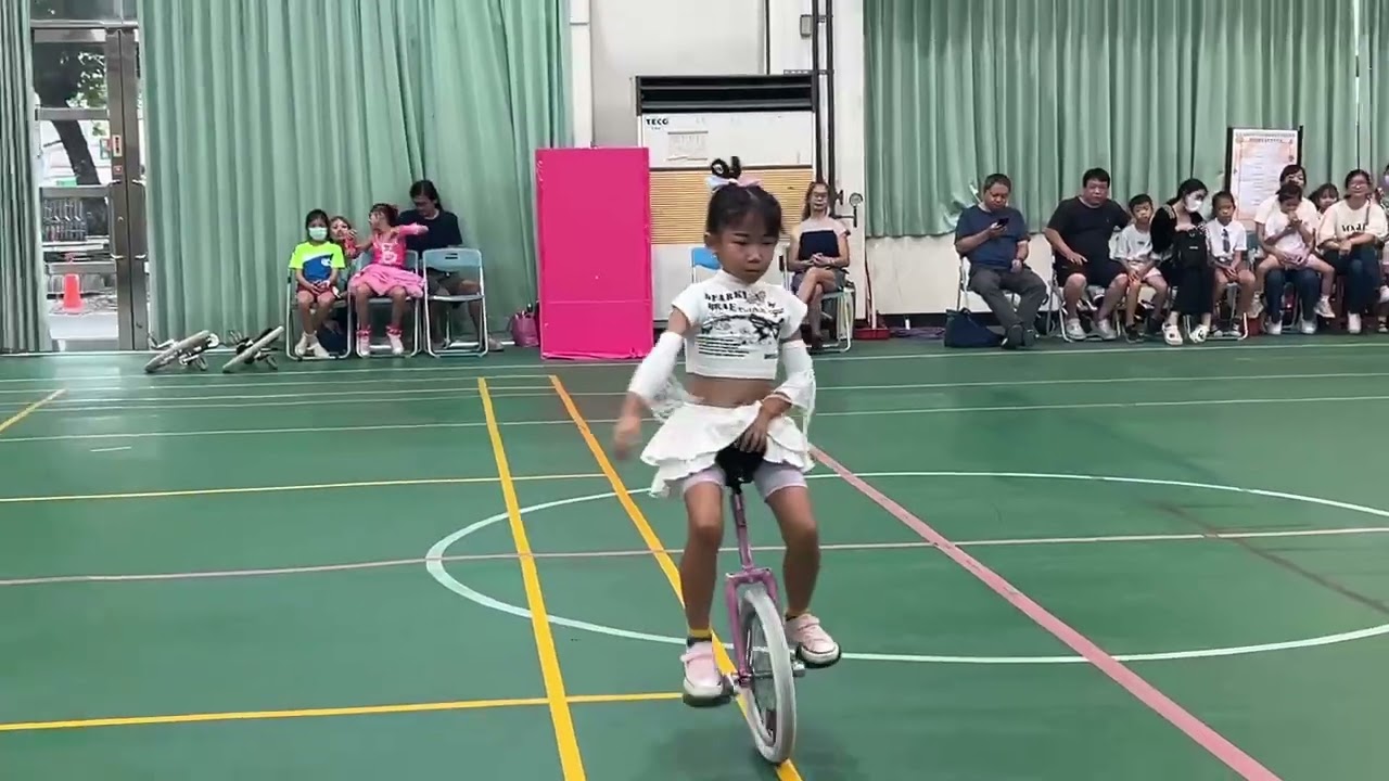 114 11 8屏東縣運獨輪車錦標賽 小女個花 第四名 九如子妤