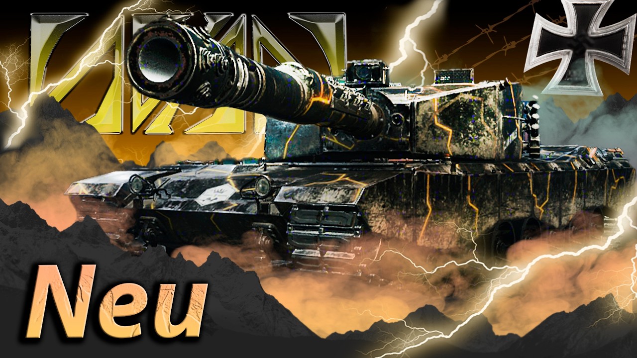 Pz. Kpfw. Neu - БЫСТРЫЙ ГАЙД БЕЗ ВОДЫ НА НОВУЮ НЕМЕЦКУЮ ИМБУ 11 УРОВНЯ В МИРЕ ТАНКОВ (ТРОФЕЙ) WOT