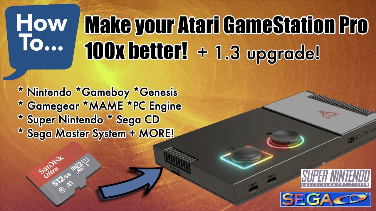 How to add games and upgrade MyArcade Gamestation Pro