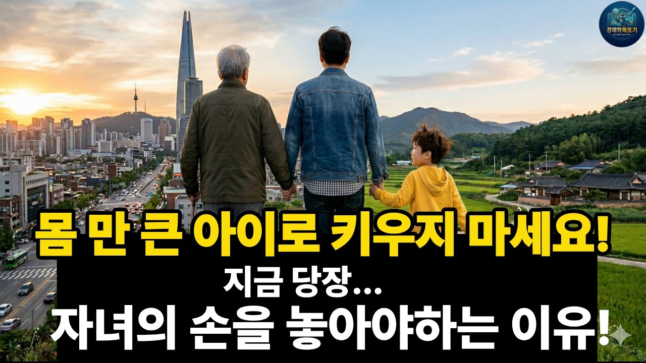 지금당장 자녀의 손을 놓아야 하는이유!!
