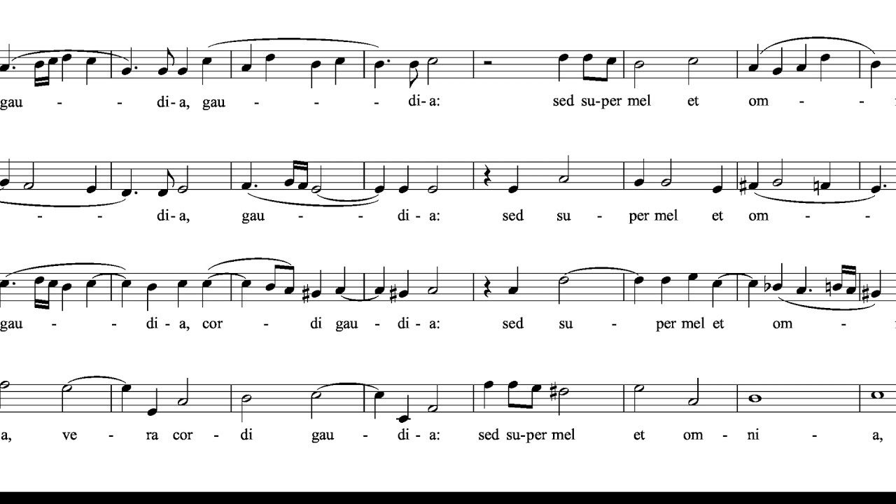 Jesu dulcis T.L. de Victoria - Soprano Choral Part