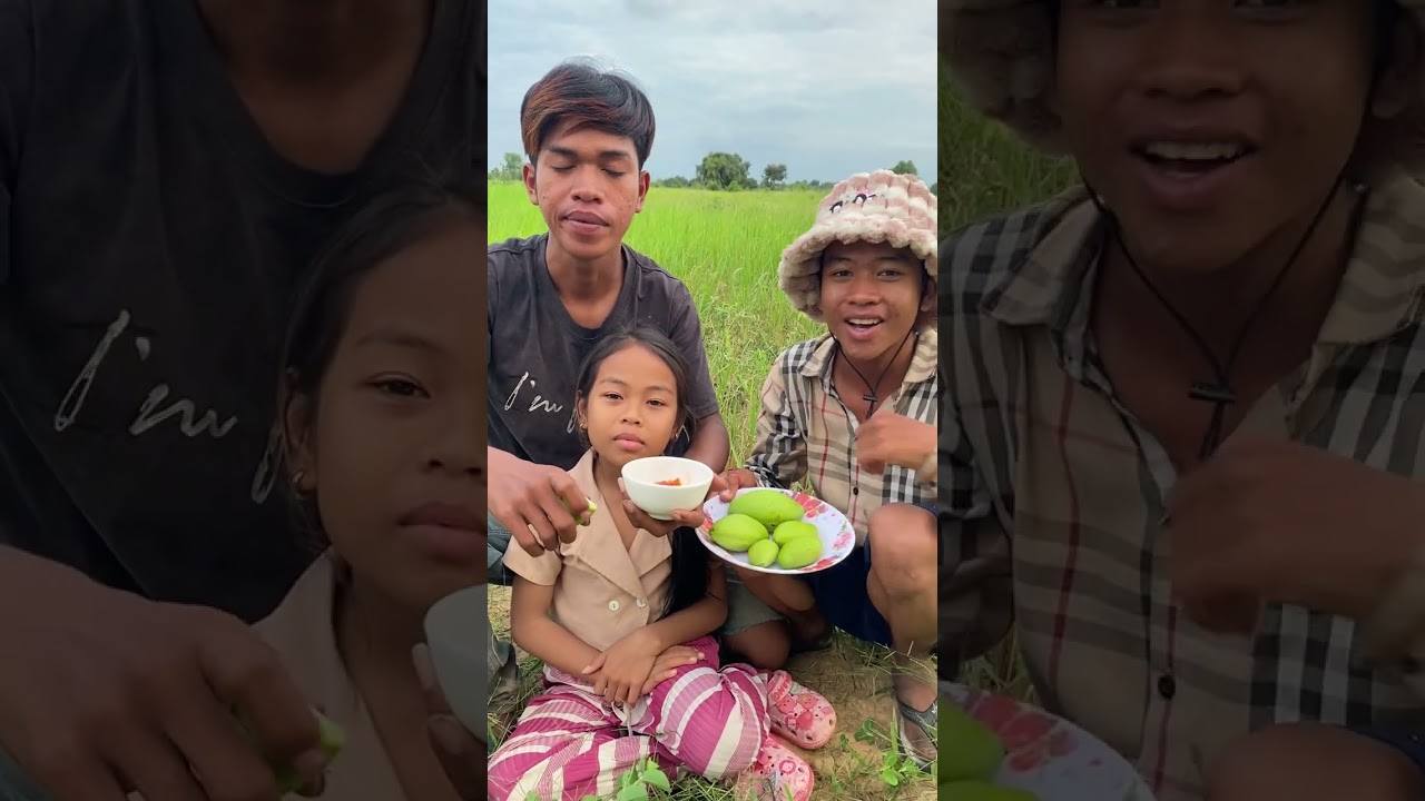 តោះបងប្អូនញ៊ាំស្វាយអត់