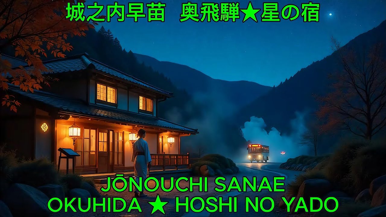 奥飛騨★星の宿 – 城之内早苗【カバー】｜Jōnouchi Sanae – Okuhida ★ Hoshi no Yado (Cover)