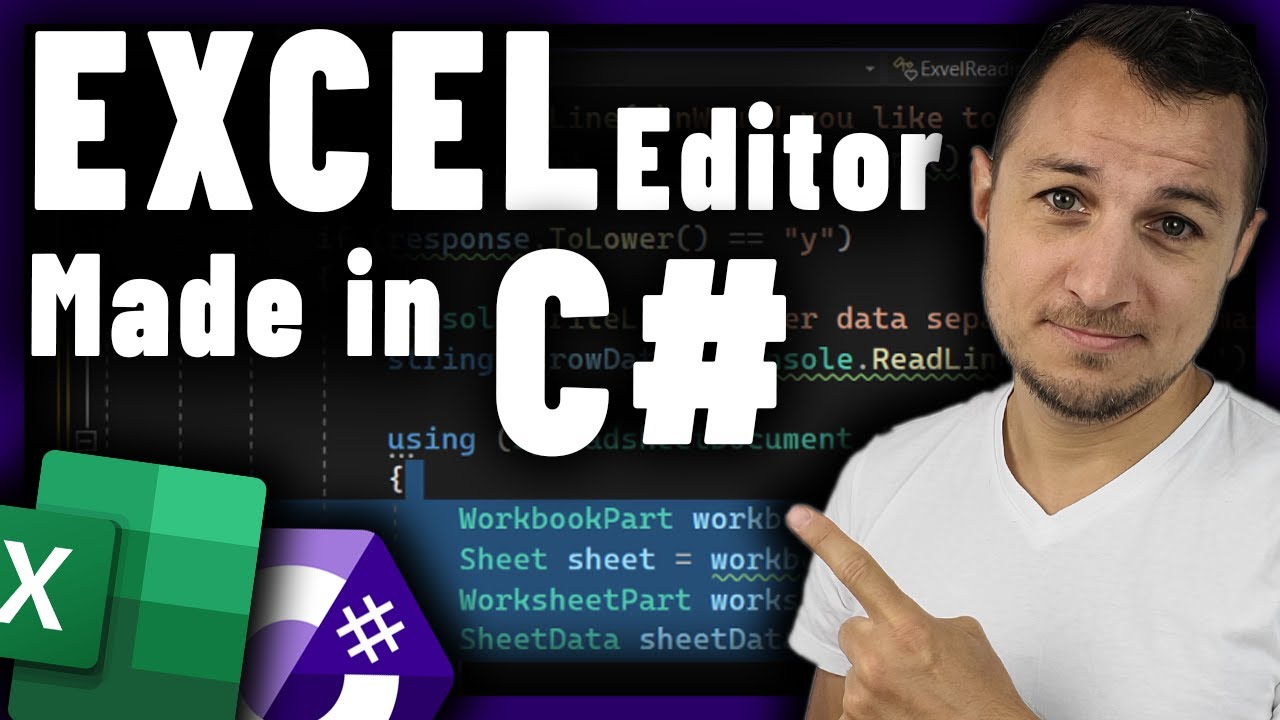 Создайте редактор Excel на C#! — Создавайте, пишите и читайте файлы Excel на C# и .NET