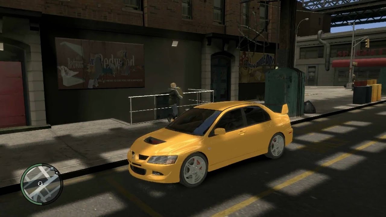 GTA IV [PC] - Mitsubishi Lancer Evolution 8 Mod (HD)