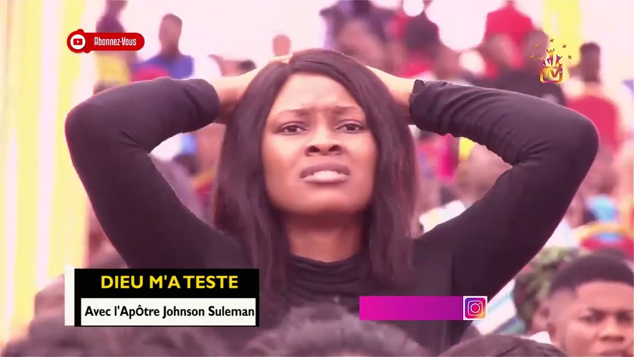 DIEU M'A TEST&Eacute;  // AP&Ocirc;TRE JOHNSON SULEMAN