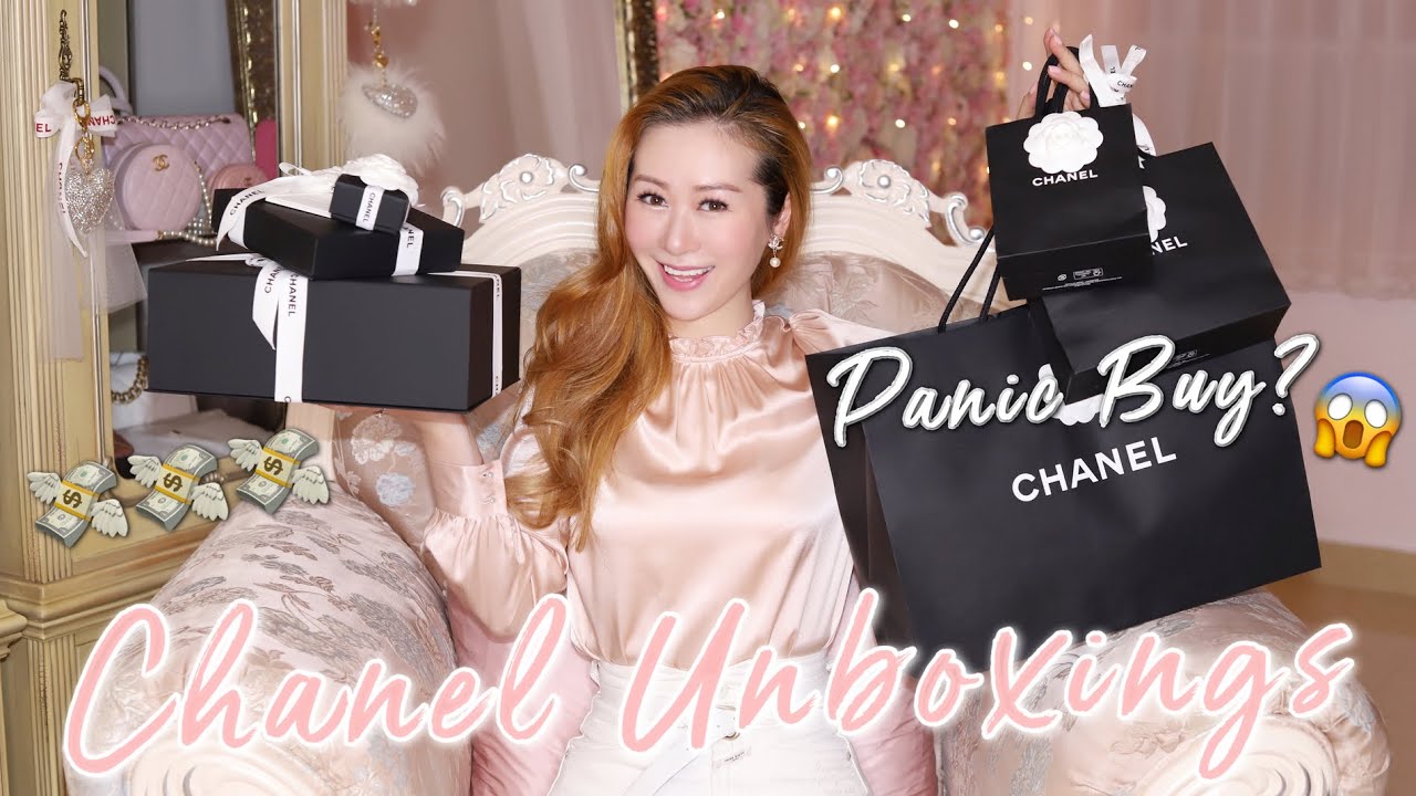 CHANEL 21B & 21A HAUL UNBOXING 💖 OMG! PANIC PURCHASE 🤭 FIRST BAG IN THIS COLOR!! 🤩 LINDIESS | AD
