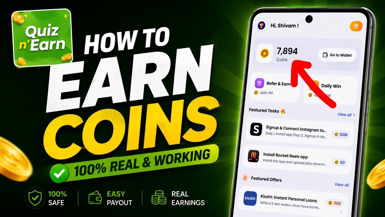 How to Earn Coins on the Quiz and Earn App | Is the Quiz and Earn App Real or Fake?