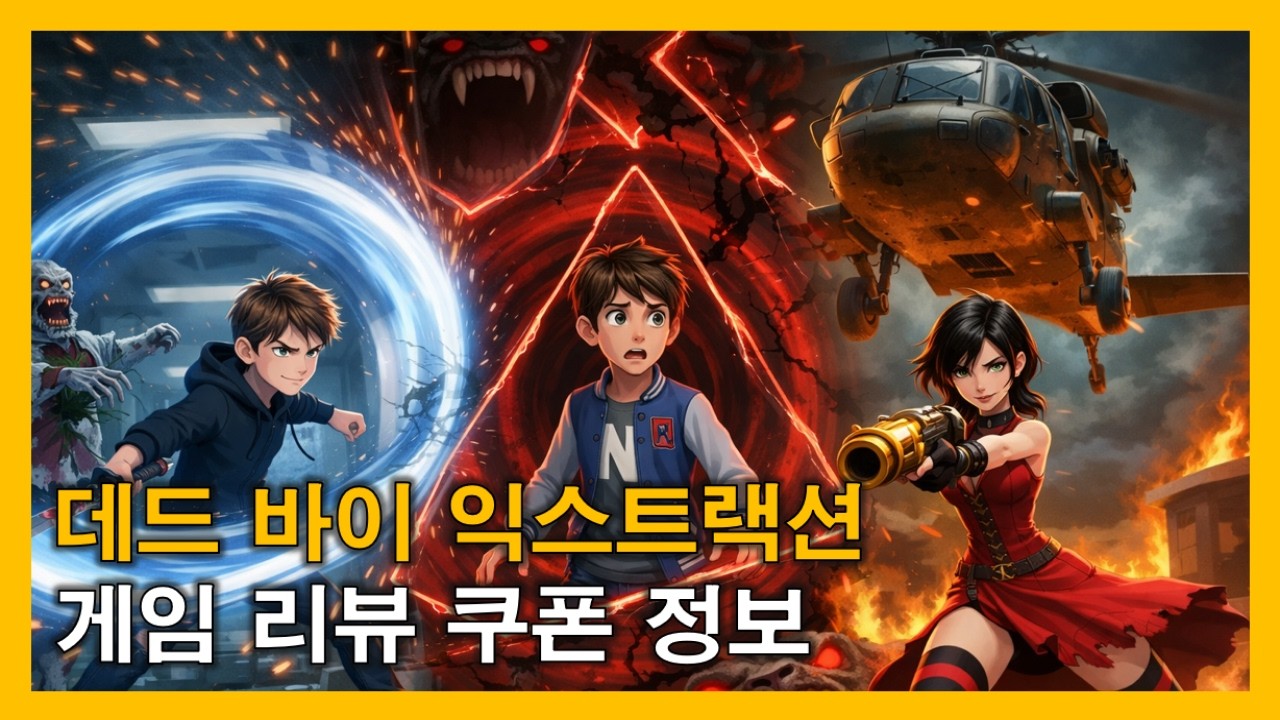 데드 바이 익스트랙션 게임 리뷰 쿠폰 정보