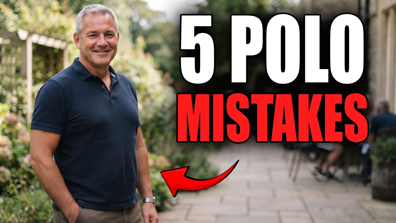 5 ошибок с рубашкой поло, которые вас старят (и что носить после 50)