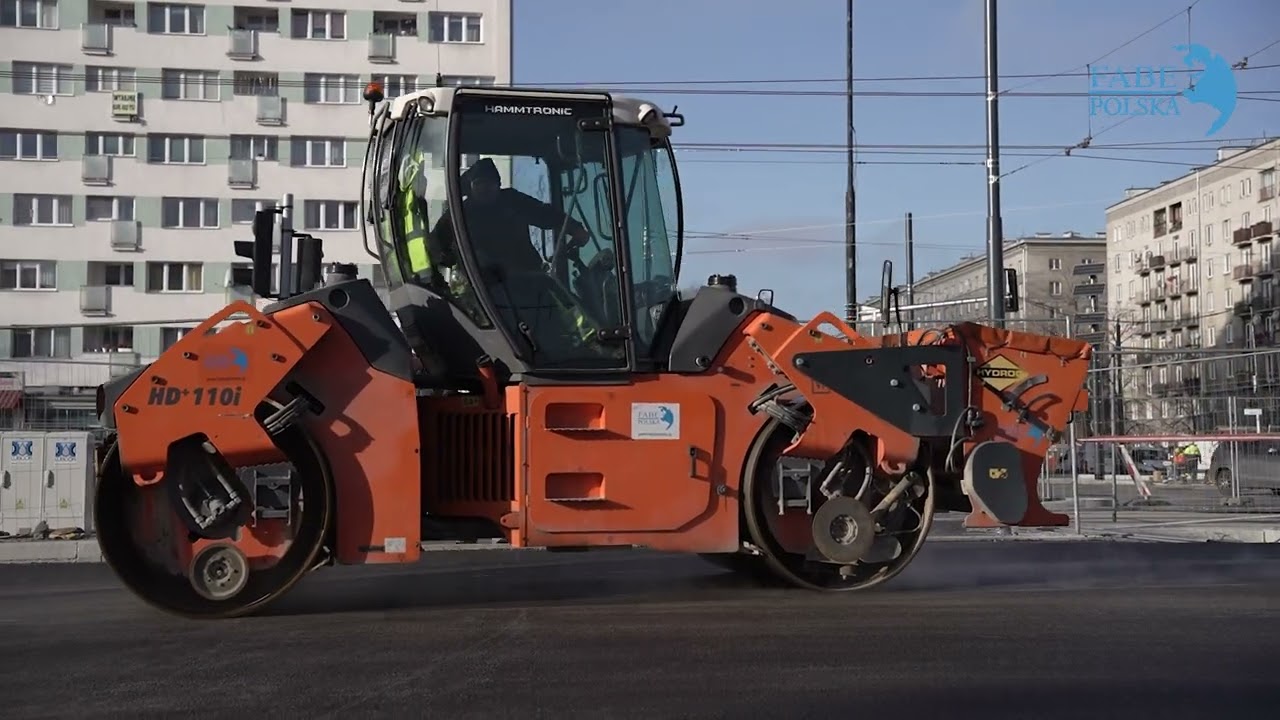 FABE Polska - Budowa trasy tramwaju szybkiego