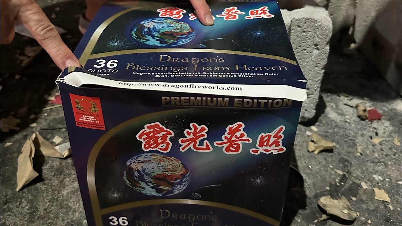 Dragons Blessings From Heaven 36 shots | Philippines New Year's Eve 2023-2024
