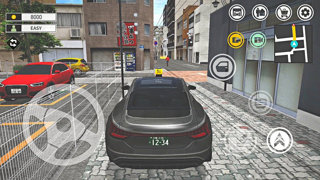 Make a Living in Osaka | Japan Taxi Simulator Driving