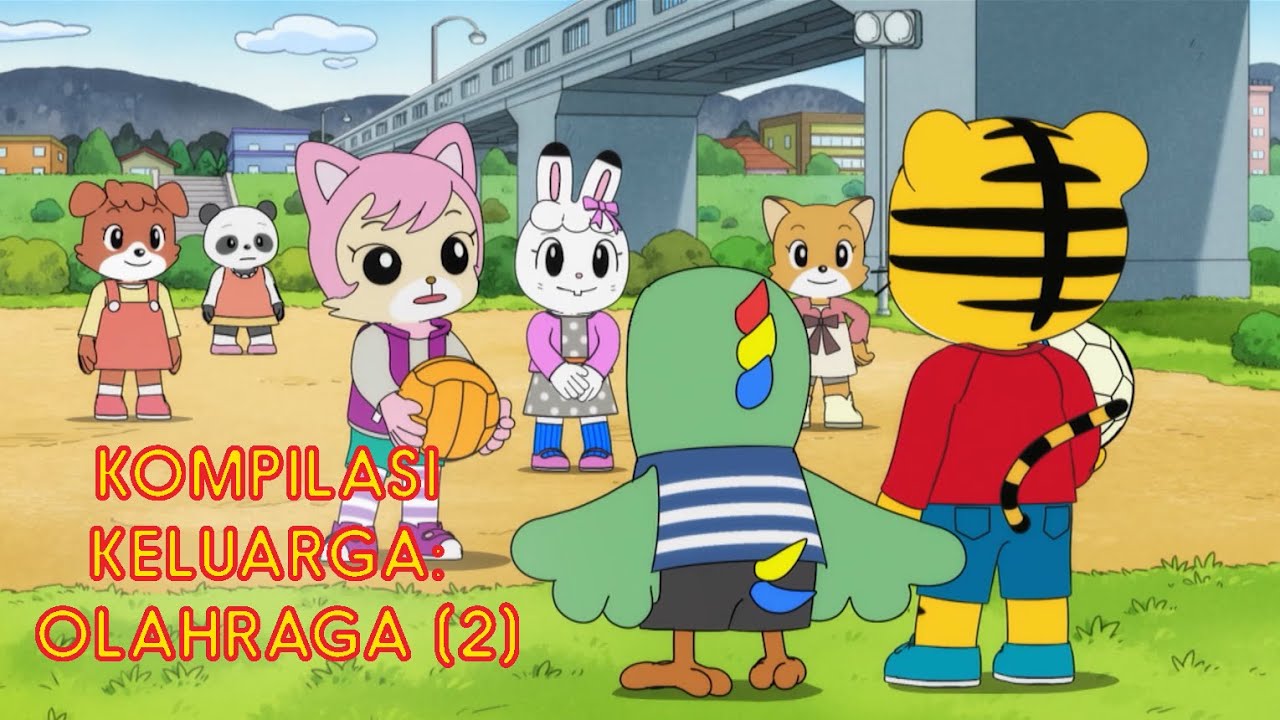 Kompilasi Keluarga: Olahraga (2) | Kartun Anak Bahasa Indonesia | Shimajiro Bahasa Indonesia