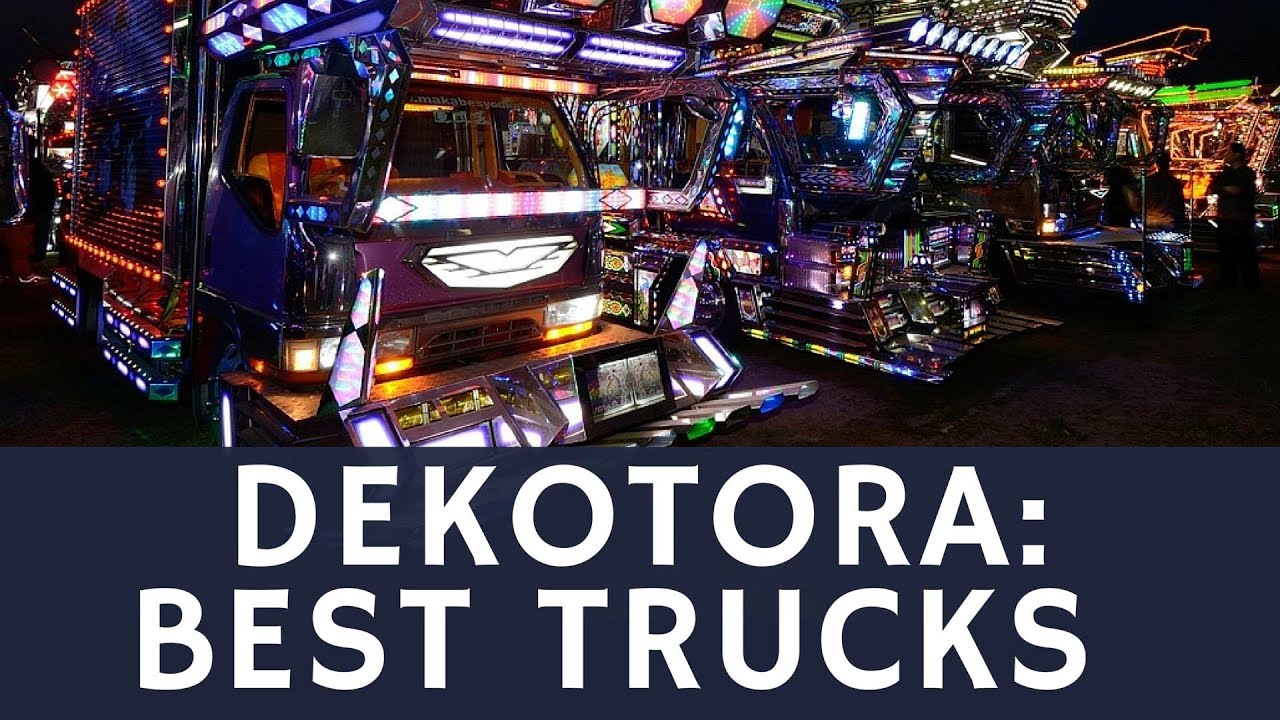 Dekotora TUNING culture: the art of creating best decorated art trucks