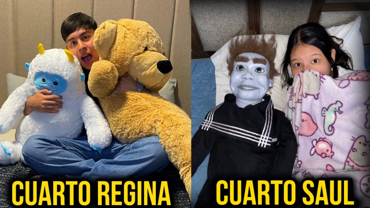 CAMBIO DE CUARTO CON MI HERMANA POR UNA NOCHE!! *3:00 am*