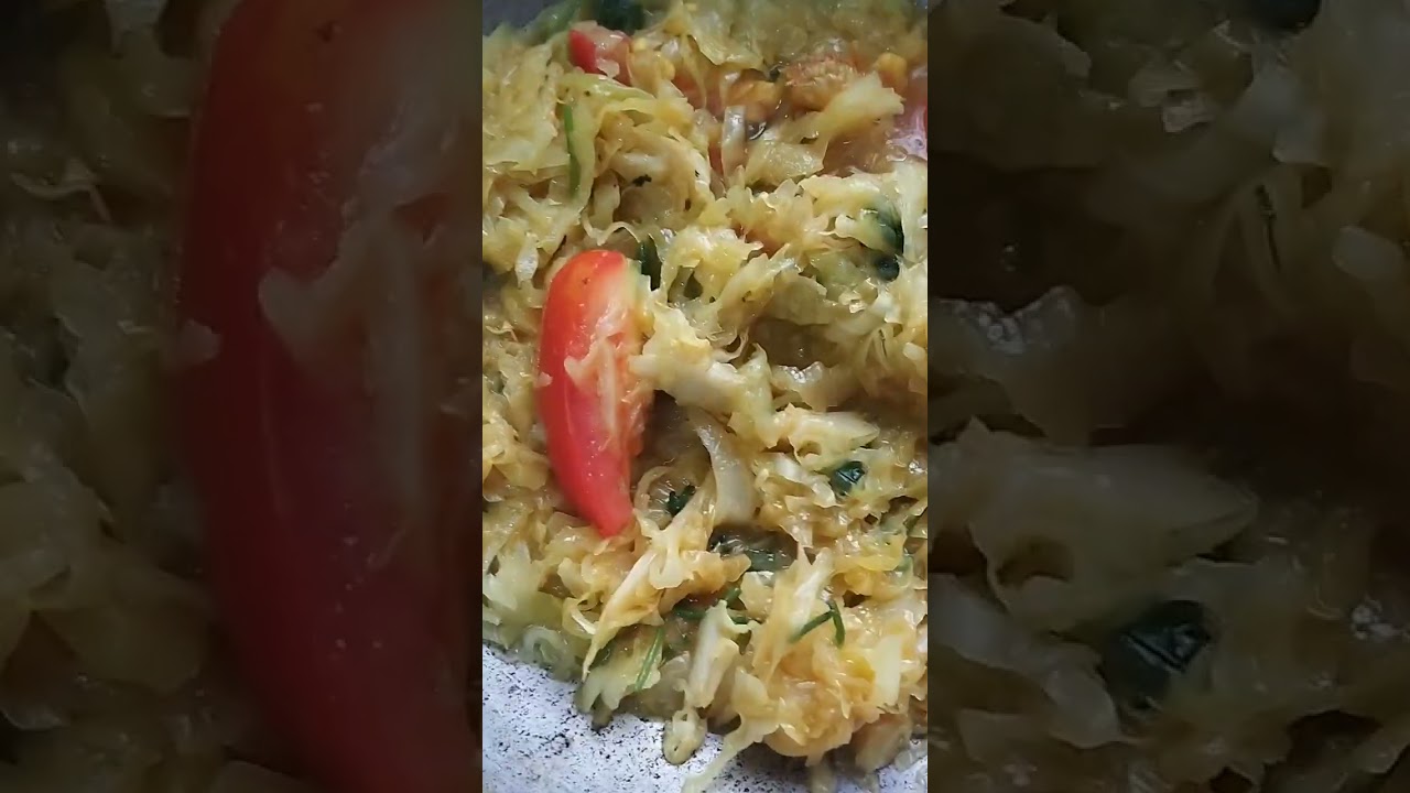 পাতাকপি ভাজি। পাতাকপি এক ধরনের জনপ্রিয় সবজি-- বাংলার রান্নায় ভীষণ চেনা।#video #viral #viralvideo 