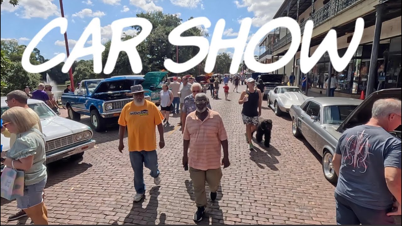 Car Show in Natchitoches Louisiana (10-4-25)