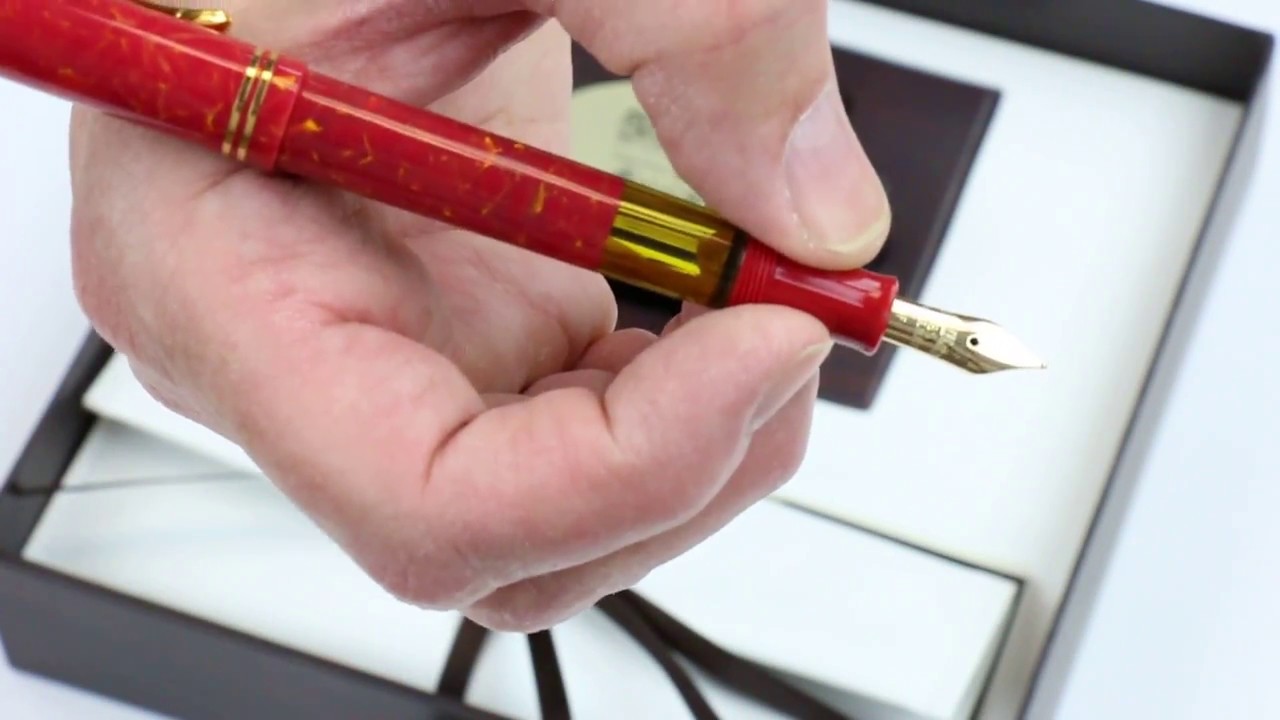 Pelikan M101N Bright Red Fountain Pen