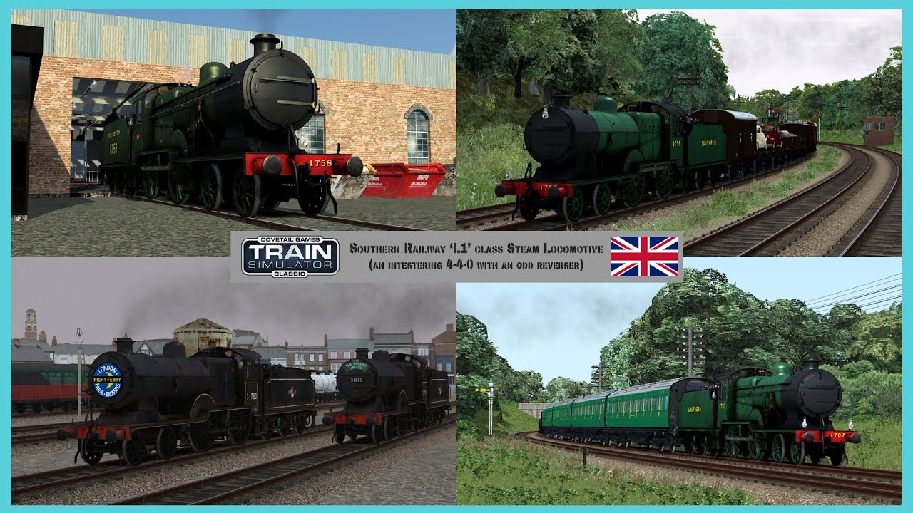 Southern Railway 'L1' class Steam Locomotive showcase ~ Train Simulator