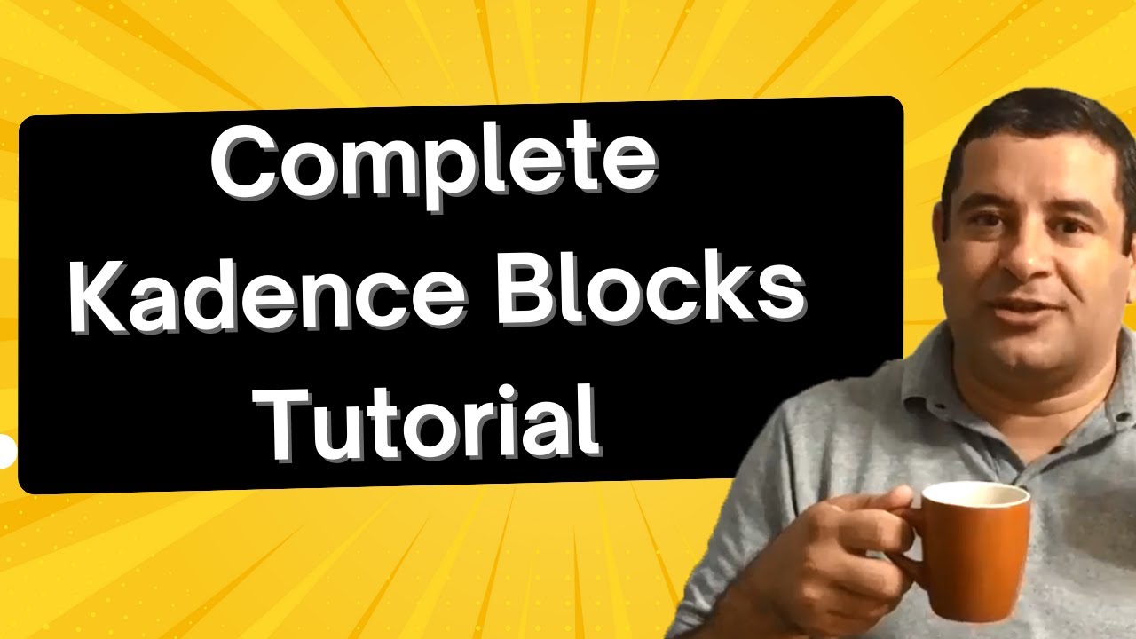 How to Use Kadence Blocks Plugin  - Kadence Blocks Tutorial