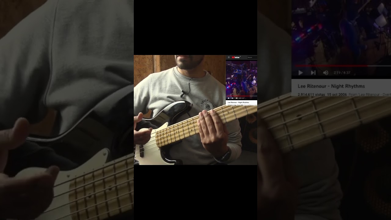 Tresillos en slap. Mira el tutorial completo #bass #musica #music #bajistas #slapbass