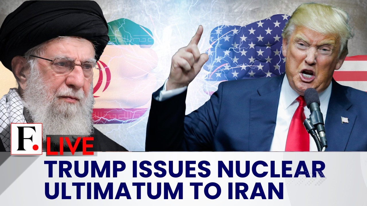 LIVE: Trump Issues Ultimatum to Iran, Says 