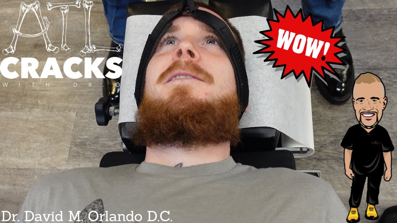 NEW PATIENT FROM IG GETS CRACKED~ MAJOR BACK PAIN RELIEF| Chiropractic Adjustment ASMR Cracks| Dr. O
