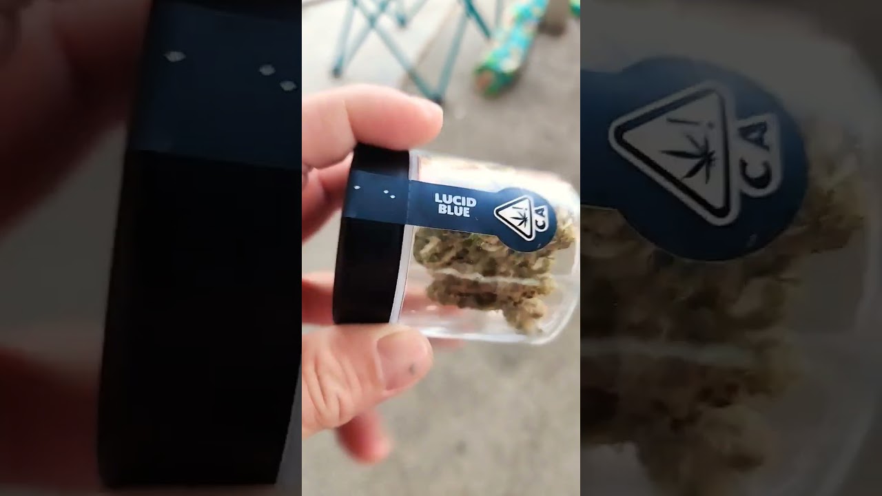 Lucid Blue by fig farm total thc is 42.02