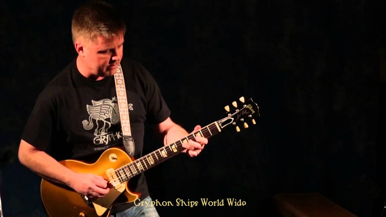 Vintage 1954 Les Paul Gold Top demo by Erik Frykman