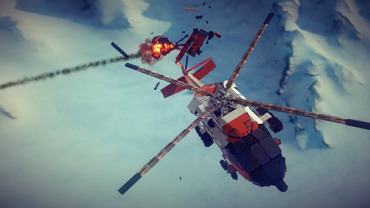 Tail Rotor Strikes Only #1 | Besiege